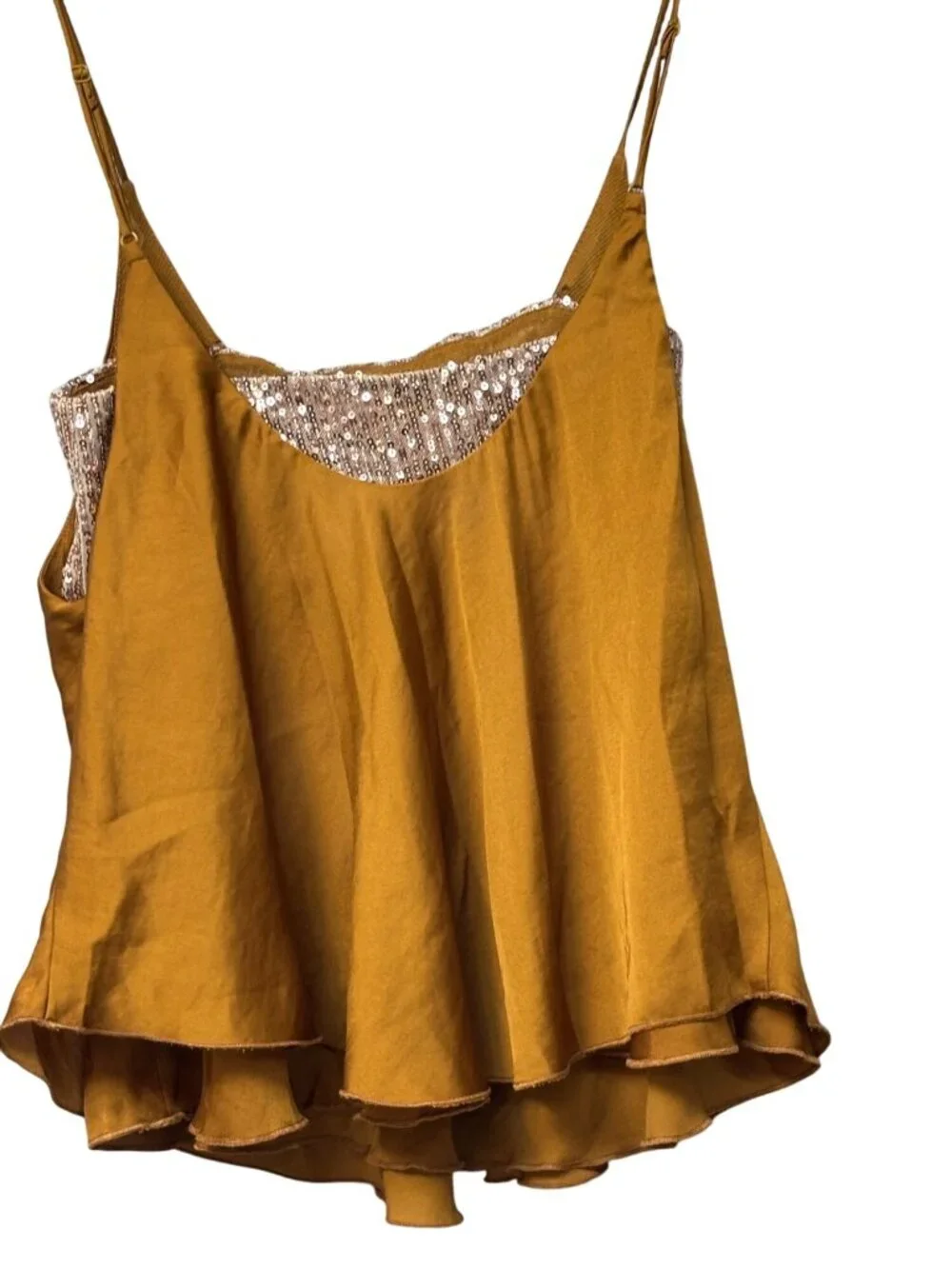 Free People Turn It On Camisole, Amber, Size S